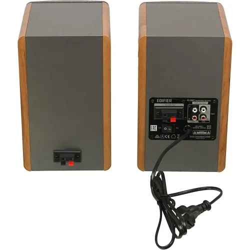 Edifier R1280T Silver/Brown {Активные, 2 x 21W RMS, 75-18000Гц, дерево, пульт ДУ} фото 3