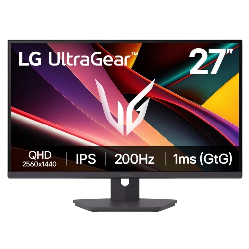 Монитор 27 LG 27G610A-B IPS, 2560x1440, 200Hz, 1ms, 400сd/ m, 1000:1, HDR10 | 2xHDMI(2.0), DP(1.4) | HAS, Pivot, Swivel, ExPSU, Vesa 100, Black (27G610A-B.ARUQ)