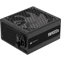 Блоки питания/ Power Supply Corsair RM1000x, Model RPS0198, 1000W 80+ Gold (ATX, 3.1, PCIe 5.1, Full modular, 1x24(20+4)pin, 1x12V-2x6, 2x4+4-pin CPU +12V (EPS), 3x4-pin Molex, 6x6+2-pin PCIe, 12xSATA (CP-9020271-EU)