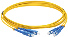 Патч-корд оптический LANMASTER, LSZH, дуплексный, SC/ UPC-SC/ UPC, SM OS2, 1.0 м (LAN-2SC-2SC/ SU-1.0) (LAN-2SC-2SC/SU-1.0)