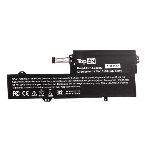Аккумулятор для ноутбука Lenovo IdeaPad 320S-13 11.58V 3108mAh PN: L17M3P61 (TOP-LE320S)