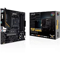 Материнская платаASUS TUF GAMING B550M-E, Socket AM4, B550, 4*DDR4, HDMI+DP+D-Sub, CrossFireX, SATA3 + RAID, Audio, 2,5Gb LAN, USB 3.2*6, USB 2.0*4, COM*1 header (w/ o cable) mATX ; 90MB17U0-M0EAY0