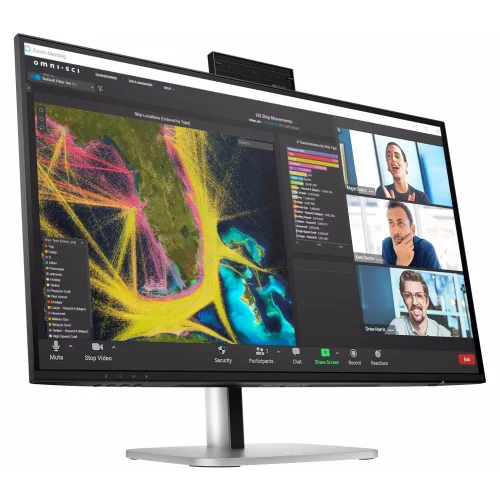 HP Series 5 Pro 27 inch QHD USB-C Conferencing Monitor - 527pm 27 Monitor 2560 x 1440 FHD, 16:9, IPS, 400 cd/ m2,5 ms, 178°/ 178°, HDMI, USB-A, USB-C, DP, 100 Hz, Webcam, Tilt, HAS, Swiwel, Vesa (9E0Y9UT) фото 2