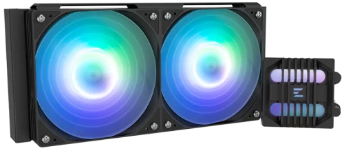 Система водяного охлаждения Zalman CPU Liquid Cooler 240mm, black (ALPHA2 SE A24 BLACK)