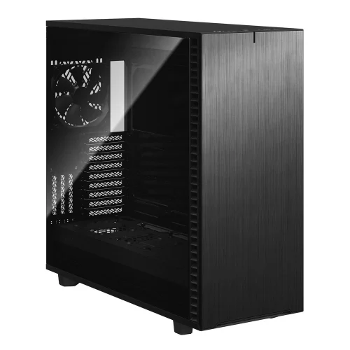 Корпус ПК без блока питания/ Case Fractal Design Define 7 XL TG Dark Tint, Full-Tower, 3x140mm, 2xUSB-A 2.0 + 2xUSB-A 3.2 + 1xUSB 3.2 Type-C EE-ATX, E-ATX, SSI-CEB, SSI-EEB, ATX, mATX, mITX Black (FD-C-DEF7X-03) фото 9