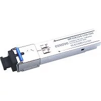 Oптический SFP модуль OSNOVO SFP-S1SC13-G-1310-1550 Оптический SFP Модуль. Одно волокно Single Mode. Скорость: до 1,25 Гбит/c. Тип разъема: SC. Оптический бюджет: 13дБ. Расстояние передачи - до 20км. Рабочая длина волны,нм