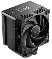 Кулер для процессора DEEPCOOL AK700 DIGITAL NYX LGA1851/1700/1200/115X/AM5/AM4 (9шт/кор, TDP 260W, PWM, Fan 120mm, 7 тепл. трубок, Copper Base, черный) RET