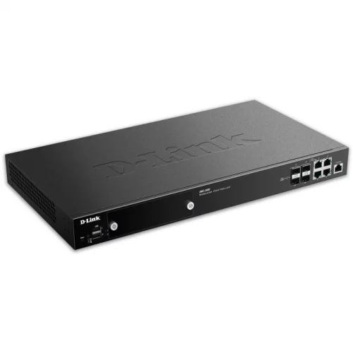 Контроллер/ DWC-2000 WLAN Controller, 4xCombo 1000Base-T/SFP, 2xUSB ports, RJ45 Console, 64/256 Unified APs management ability (DWC-2000/A2A) фото 2