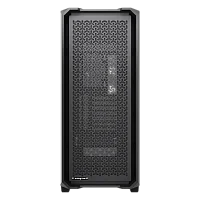 Корпус без блока питания/ Case HSPD F750, Mesh Mid Tower, Black, TG, 0.6 SPCC, no fans, ATX, mATX, mITX 160/ 405/ 160mm 3x2.5", 2x3.5", 7xPCI 1xUSB-A 3.0, 2xUSB-A 2.0 450x210x482mm (F750-TGBK)