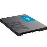 Твердотельный накопитель/ Crucial SSD BX500, 2000GB, 2.5" 7mm, SATA3, 3D TLC, R/W 540/500MB/s, TBW 720, DWPD 0.2 (12 мес.) (CT2000BX500SSD1)