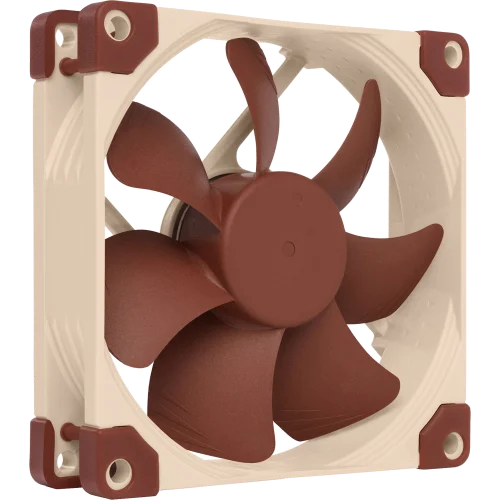 Кулер для корпуса/ Case Cooler Noctua NF-A9 FLX (92x92x25mm, 3-pin, 38CFM, 17.1dBA, 1600RPM, Beige/Brown)