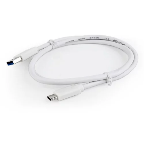 Bion Кабель USB 3.0 AM to Type-C cable (AM/ CM), 1 m, white. 5 Гбит/ с . 3A (36W) [BXP-CCP-USB3-AMCM-1M-W]