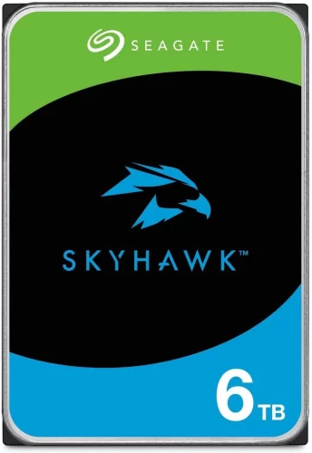 Жесткий диск/ HDD Seagate SATA3 6Tb SkyHawk 5400 256Mb 1 year warranty (ST6000VX009)