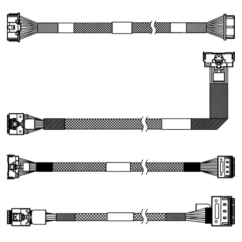 Комплектующие корпусов Lenovo ThinkSystem SR630 V3 M.2 SATA/ NVMe x4 Non RAID Cable Kit (Cable kit for use with ThinkSystem M.2 SATA/ x4 NVMe 2-Bay Adapter without the use of a separate RAID adapter) (4X97A87144)