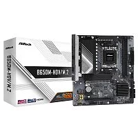 ASROCK B650M-HDV/ M.2, AM5, B650, 2*DDR5, HDMI+DP, 4xSATA3 6.0, M.2 Socket, RAID, USB 3.2, USB 2.0, Type-C, mATX (B650M-HDV/M.2)