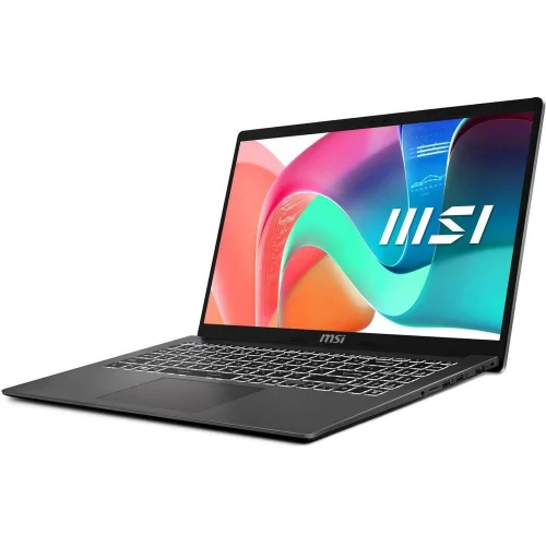 Ноутбук MSI Modern 15 F1MXG-1281RU (9S7-15S111-1281) Ноутбук MSI Modern 15 F1MXG-1281RU Intel Core 5 120U/ 16Gb (2*8 D5)/ SSD512Gb/ 15.6/ IPS/ FHD/ 1920x1080/ 60Hz/ Win11Pro/ RJ-45/ Platinum Gray/ 1.7kg (9S7-15S111-1281) фото 3