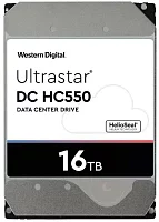 Western Digital Ultrastar DC HС550 HDD 3.5" SATA 16Тb, 7200rpm, 512MB buffer, 512e (WUH721816ALE6L4) (0F38466)