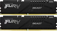 Память оперативная/ Kingston 64GB 6000MT/s DDR5 CL36 DIMM (Kit of 2) FURY Beast Black EXPO (KF560C36BBEK2-64)