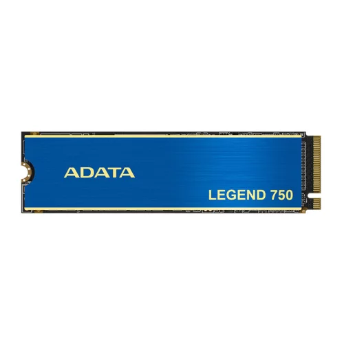 ADATA SSD LEGEND 750, 1000GB, M.2(22x80mm), NVMe, PCIe 3.0 x4, 3D TLC, R/ W 3500/ 3000MB/ s, IOPs 480 000/ 260 000, TBW 600, DWPD 0.33, with Heat Spreader (5 лет) (ALEG-750-1TCS)
