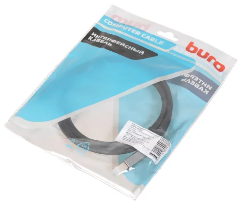 Кабель аудио-видео Buro V1.4 DisplayPort (m)/DisplayPort (m) 1.5м. позолоч.конт. черный (BHP-DPP-1.4-1.5G) фото 4