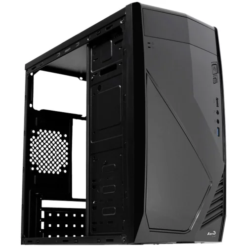 Корпус MiniTower FORMULA (AEROCOOL) CS-102 black (mATX, без БП, 2xUSB Type-A) (4711401661900) фото 3