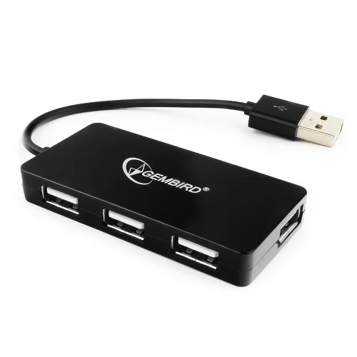 Gembird Концентратор USB 2.0 UHB-U2P4-03, 4 порта, блистер (UHB-U2P4-03)