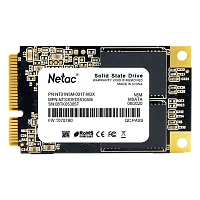 Netac SSD N5M 1TB mSATA SATAIII 3D NAND, R/ W up to 560/ 520MB/ s, TBW 560TB, 3y wty (NT01N5M-001T-M3X)