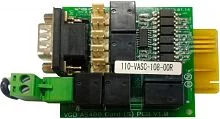 Релейная карта POWERCOM AS400 mini, сухие контакты с гальванической развязкой, для ИБП серий MAS/MRT/MAC./ Powercom AS400 mini dry contact I/O card for MAS/MRT/MAC.