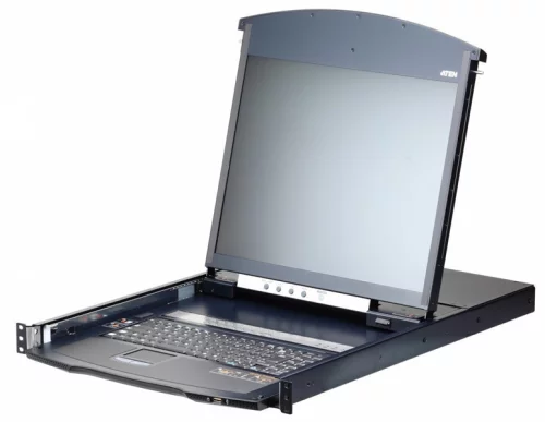 ATEN 1L/ 1R 16p C5 D.Rail LCD KVM over IP SW (KL1116VN-AXA-RG)