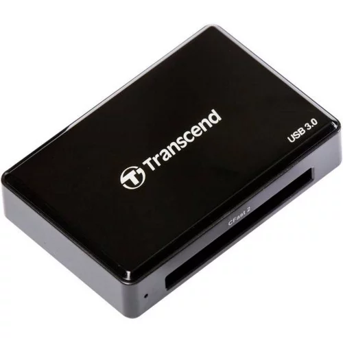 Карт ридер/ Transcend USB3.0 CFast Card Reader, Black (TS-RDF2) фото 2