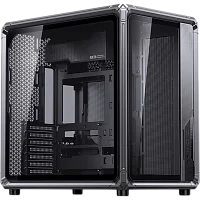 Корпус без блока питания/ Case JONSBO X400, Midi-Tower, TG, no fan, 2xUSB-A 3.0 + 1xUSB-C 3.2, ATX, mATX, mITX Grey (X400 GRAY)