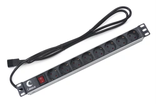 Cabeus PDU-8P-2IEC Блок евророзеток для 19