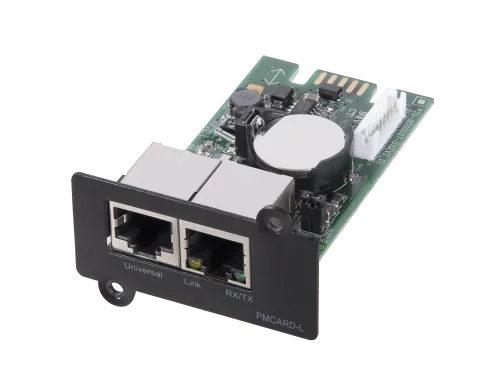 CBR PMC-02E [SNMP карта для удаленного управления по сети Ethernet c Английским интерфейсом, 2xRJ45, PowerMaster]