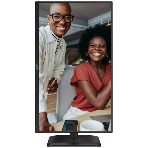 Монитор AOC 24E4U 23.8 1920x1080, IPS, 200Hz, 80M:1, 300cd, 4 ms, HDMI 1.4, DisplayPort 1.2, 4*USB, Speakers, Height adj 150, pivot, VESA 100, 3Y, Black фото 14