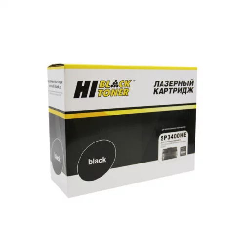 Картридж Hi-Black HB-SP3400HE (9896989405) (9896989405) Картридж Hi-Black HB-SP3400HE, черный, 5000 страниц, для Ricoh Aficio SP 3400N/ 3410DN/ 3400SF/ 3410SF (9896989405)