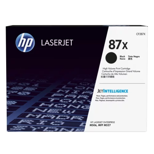 Картридж HP 87X, черный/ 18000 стр (CF287X) (CF287X) Тонер-картридж/ HP 87X High Yield Black Original LaserJet Toner Cartridge (CF287X)
