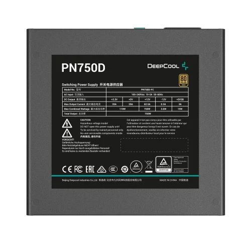 Блок питания Deepcool PN750D R-PN750D-FC0B-EU-V2 фото 3