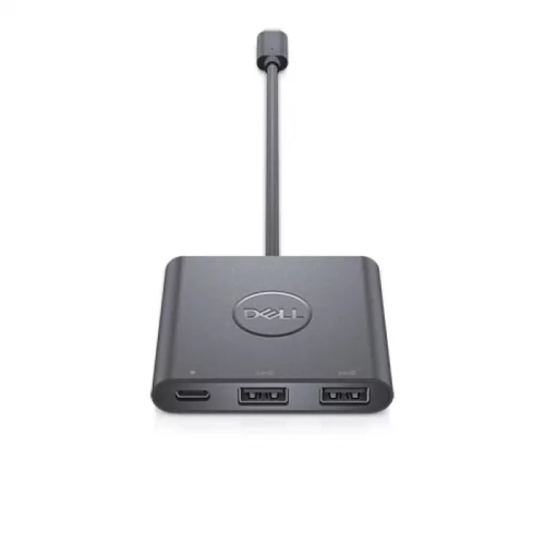 Адаптер Dell USB-C to Dual USB-A with Power Pass-Through (470-AEGX) фото 2