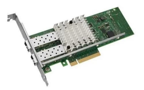 Intel Ethernet Server Adapter X520-DA2 10Gb Dual Port, SFP+, transivers no included, LP and FH brackets included, bulk, 1 year (E10G42BTDAG1P5)