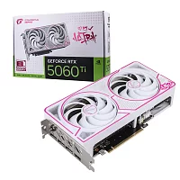 Видеокарта Colorful RTX5060Ti ULTRA W DUO OC 8GB-V 8GB GDDR7 128bit 3xDP HDMI 2FAN RTL (RTX 5060 TI ULTRA W DUO OC 8GB-V)