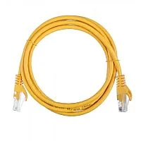 Кабель ACD Патч-корд ACD-LPU5E-15Y |ACD-LPU5E-15Y| Cat5e UTP 24AWG 4Pair, 7/ 0.18мм CCA Желтый,1.5м, (741470)