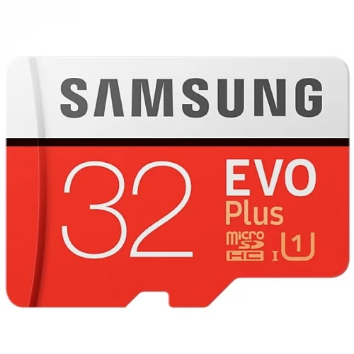 Карта памяти Samsung EVO Plus microSDHC 32GB Class10 (MB-MC32GA/RU)