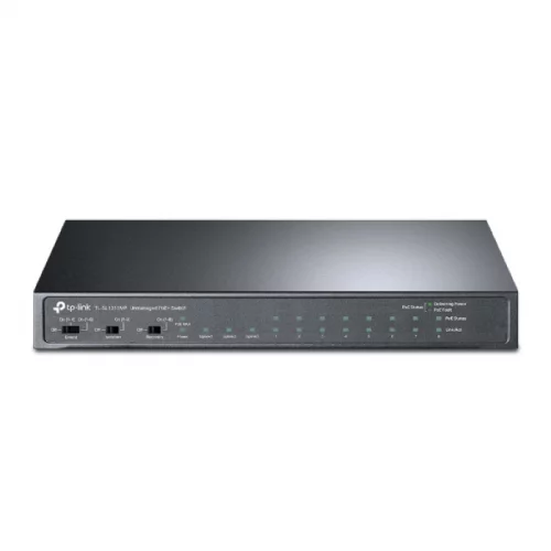 Коммутатор/ 8-Port 10/100Mbps + 3-Port Gigabit Desktop Switch with 8-Port PoE+ (TL-SL1311MP)