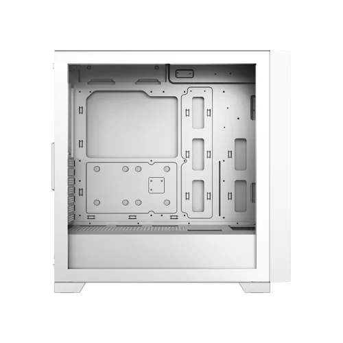 Корпус без блока питания/ Case PCCooler C3D510 WH ARGB, Midi-Tower, TG, Mesh, 3x120mm ARGB, 2xUSB-A 3.0, E-ATX, ATX, mATX, mITX White фото 3