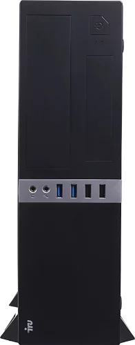 Компьютер IRU Office 310H6SF SFF Core i3-12100 8Gb SSD256Gb DOS GbitEth 300W черный (1991582)