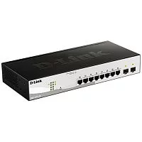 Коммутатор/ DGS-1210-10/FL Managed L2 Switch 8x1000Base-T, 2x1000Base-X SFP, Surge 6KV, CLI (DGS-1210-10/FL1A)