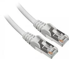 Патч-корд LANMASTER LSZH FTP кат.5e, 1.5 м, серый (LAN-PC45/ S5E-1.5-GY) (LAN-PC45/S5E-1.5-GY)