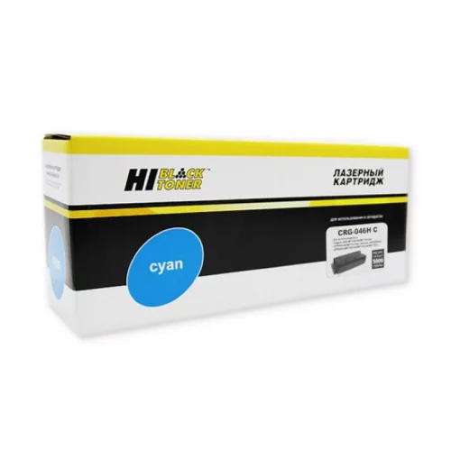 Картридж Hi-Black HB-№046H C, голубой, 5000 страниц, для Canon LBP-653/ 654/ MF732/ 734/ 735 (989999285)