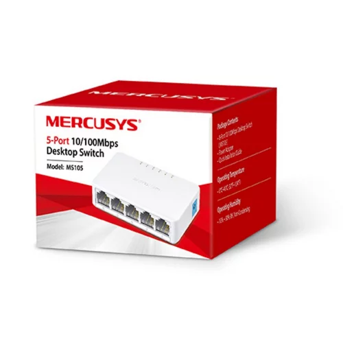 Коммутатор Mercusys MS105 (MS105) фото 2