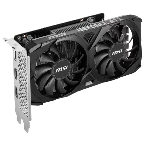 MSI RTX3050 VENTUS 2X E 6GB GDDR6 96bit 2xDP HDMI 2FAN RTL (RTX3050 VENTUS 2X E 6GB) фото 3